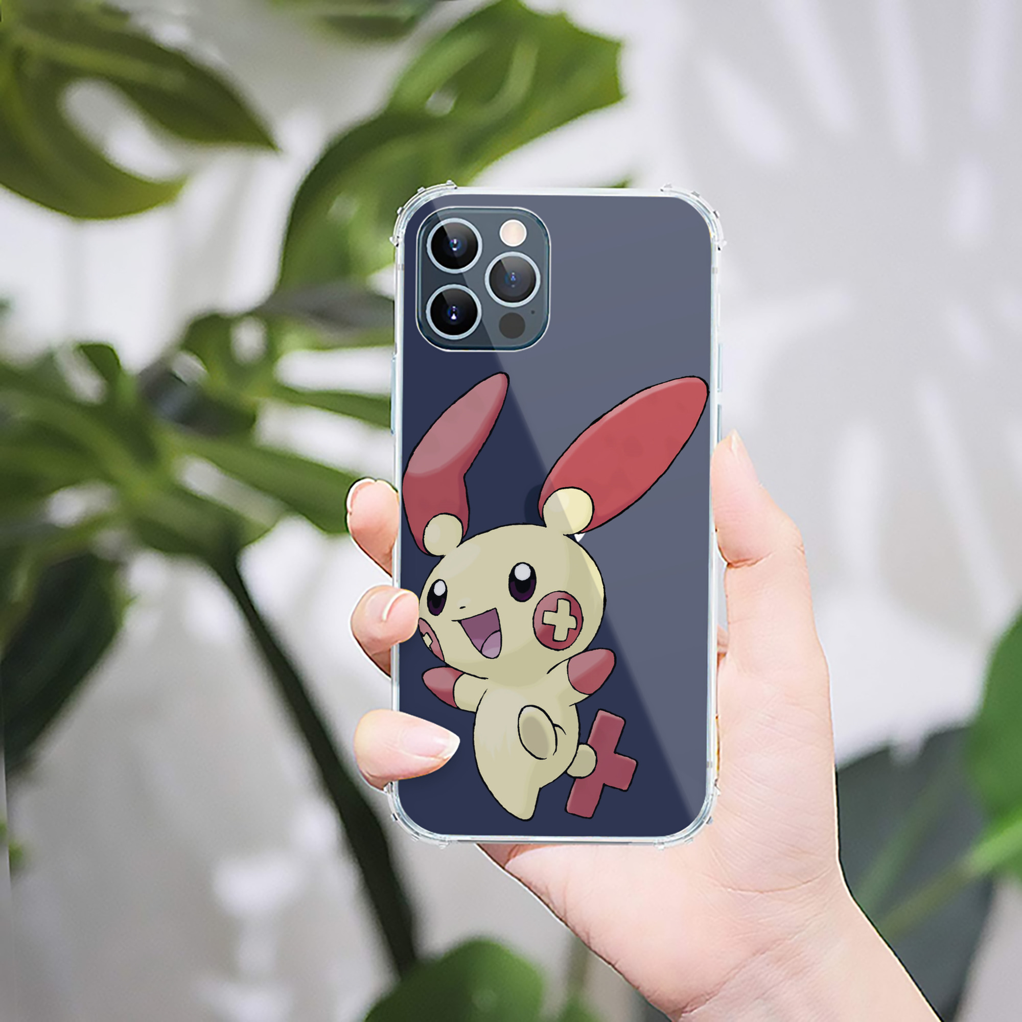 （画像用） ポケットモンスター Pokémon 【iPhone 12シリーズ対応】透明スマホケース（クリアソフトケース）